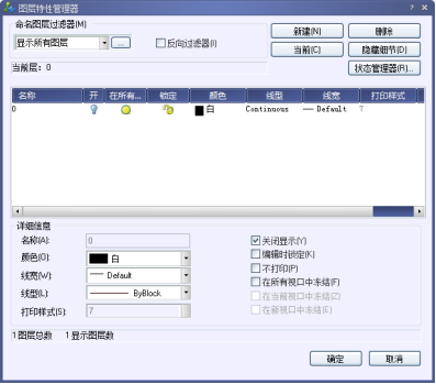 CAD圖層線(xiàn)寬改不了怎么辦