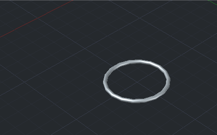 CAD怎么畫三維立體圓環