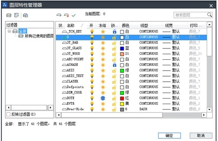 如何快速學(xué)會(huì)CAD圖層管理器的用法